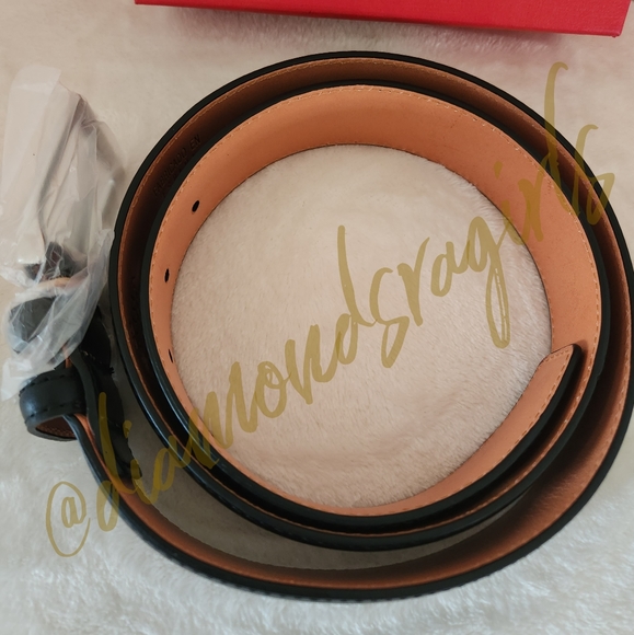 CARMINA Shoemaker Mens Cordovan Leather Belt Black Sz. 38/95 35MM New In Box - Picture 3 of 16